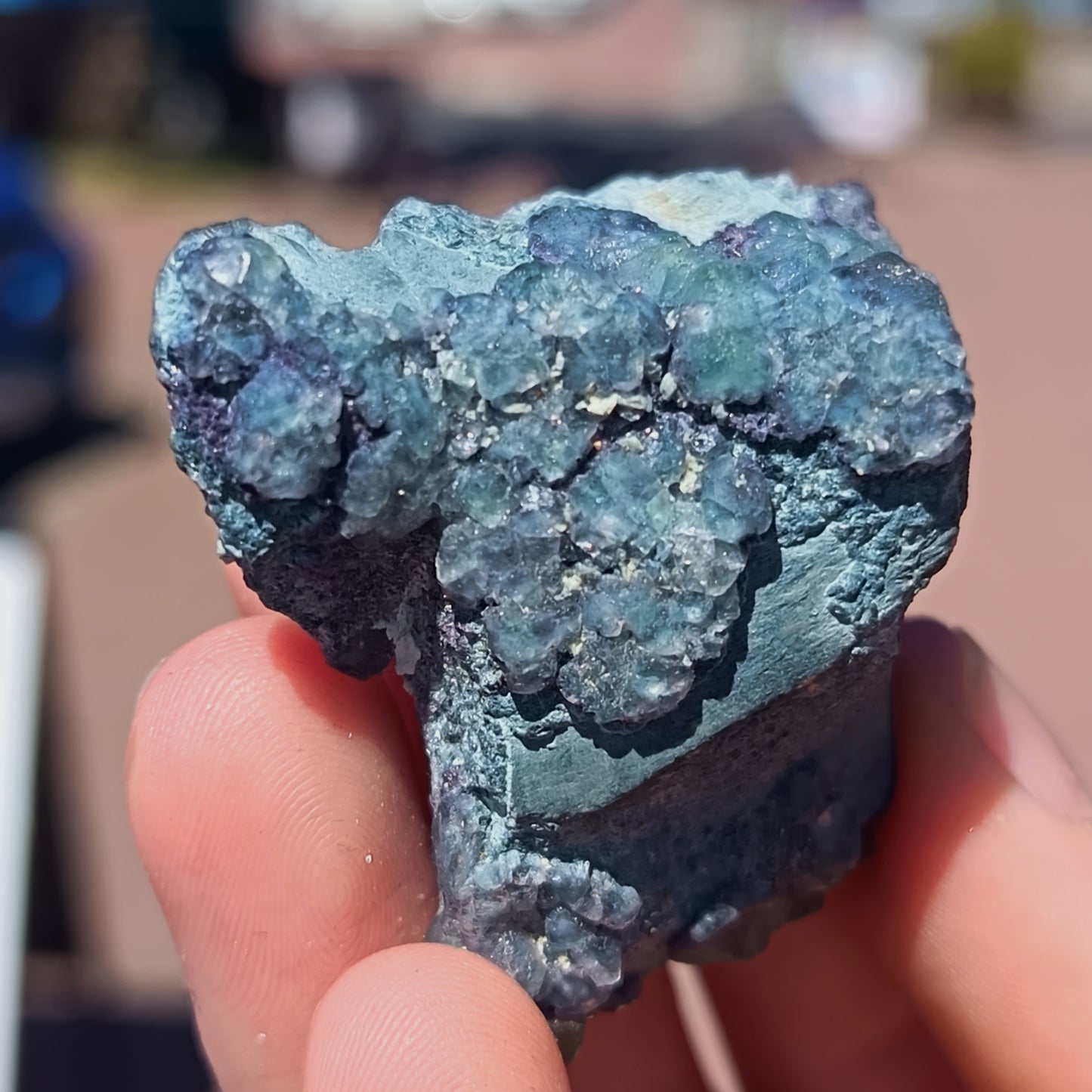 Feldspar and Foitite with Fluorite - 39g