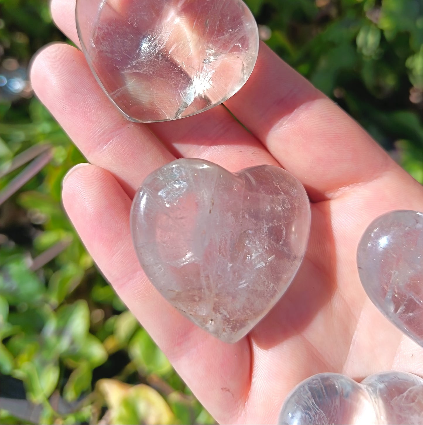 Clear Quartz Heart