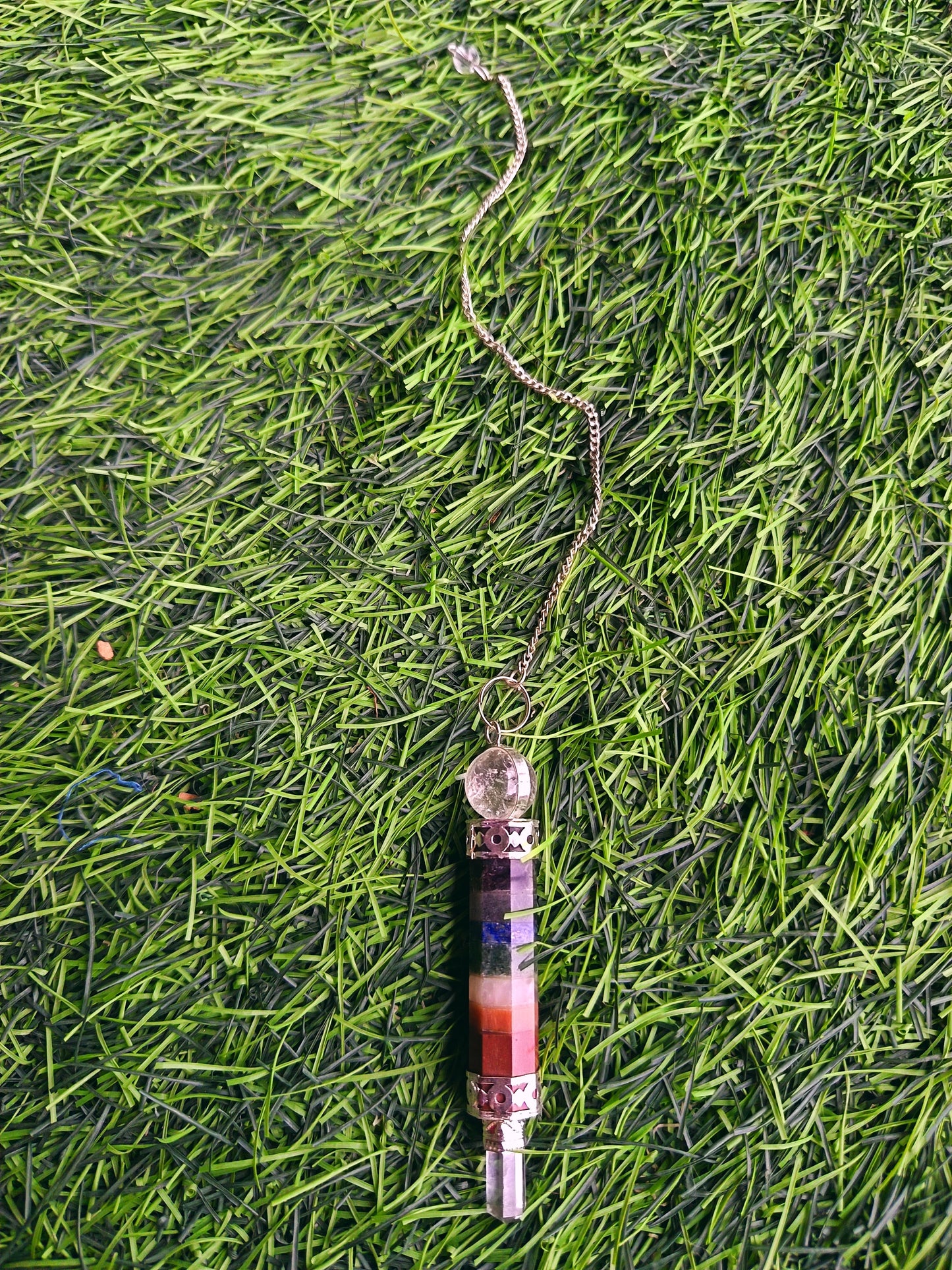 Pendulum Chakra Clear Quartz Point