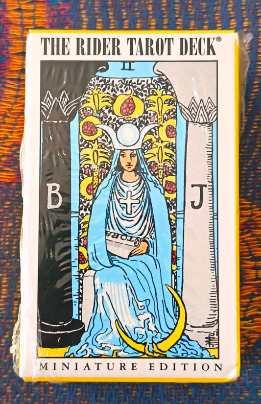 The Rider Tarot Deck Pocket Size By Edward Waite