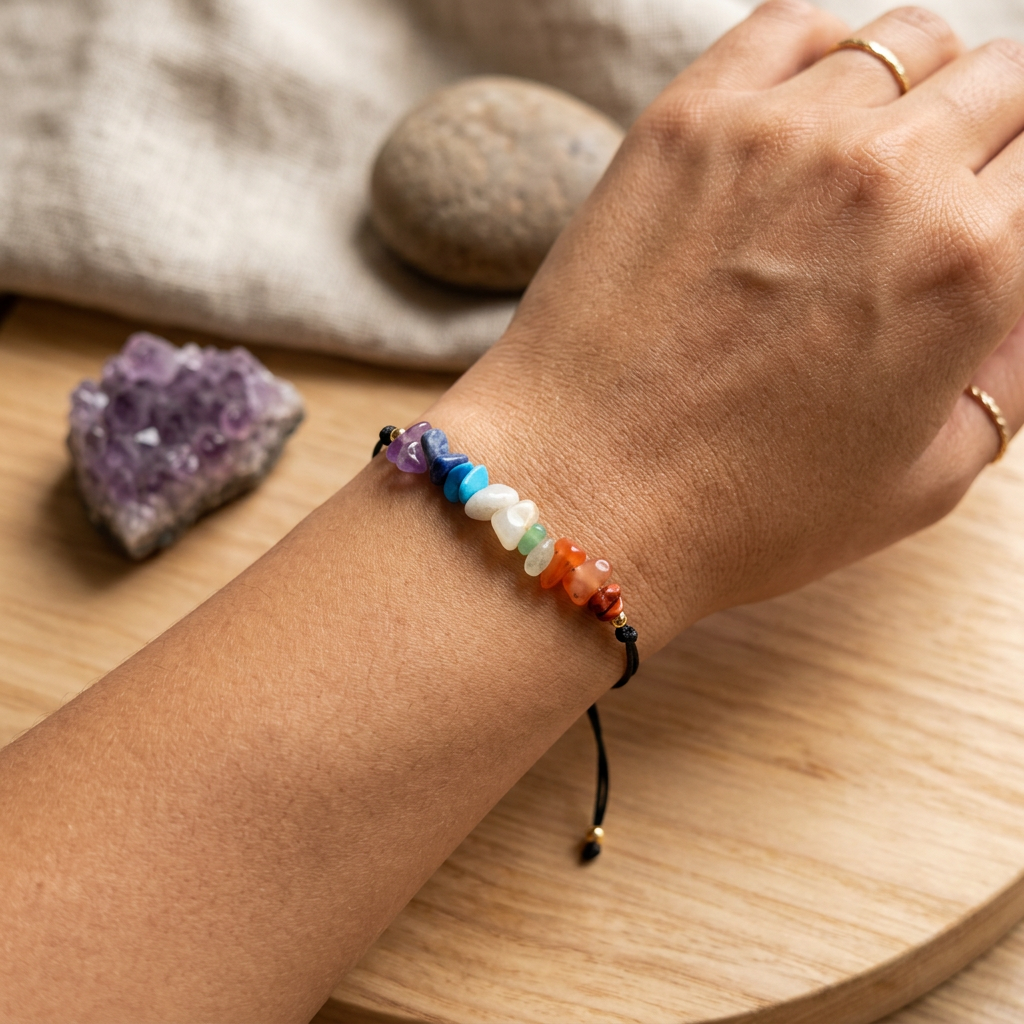 Chakra Stone Bracelet