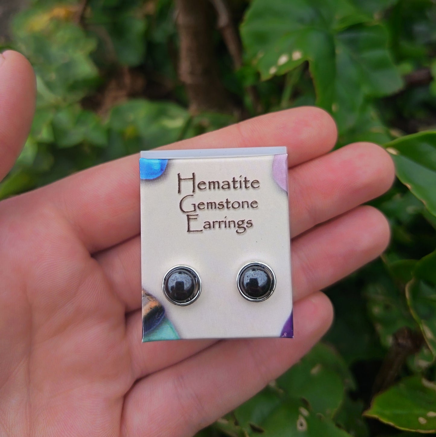 Gemstone Stud Earrings