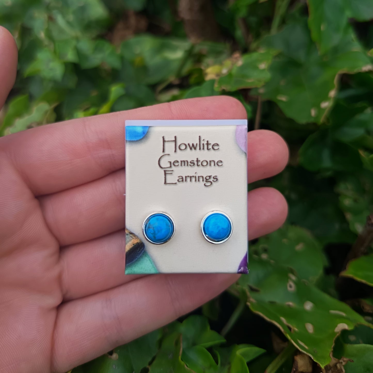 Gemstone Stud Earrings