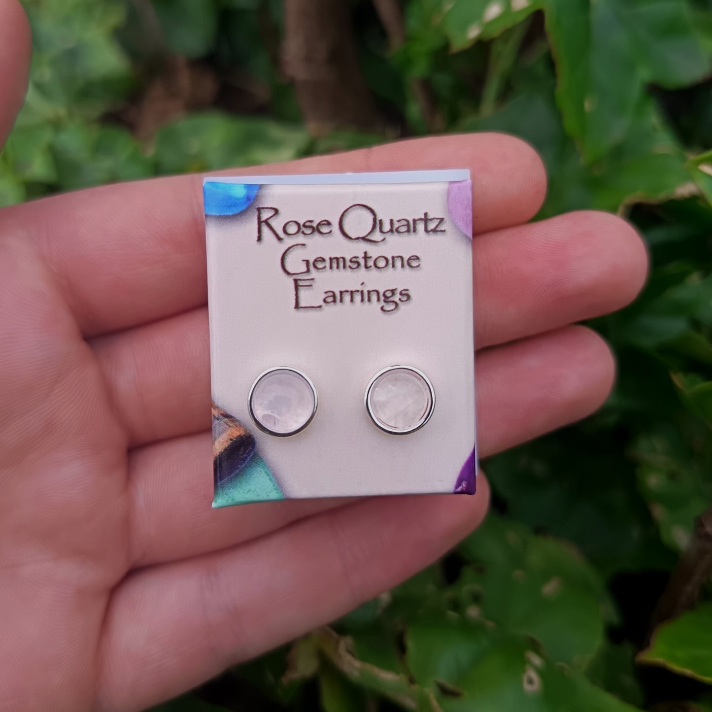 Gemstone Stud Earrings