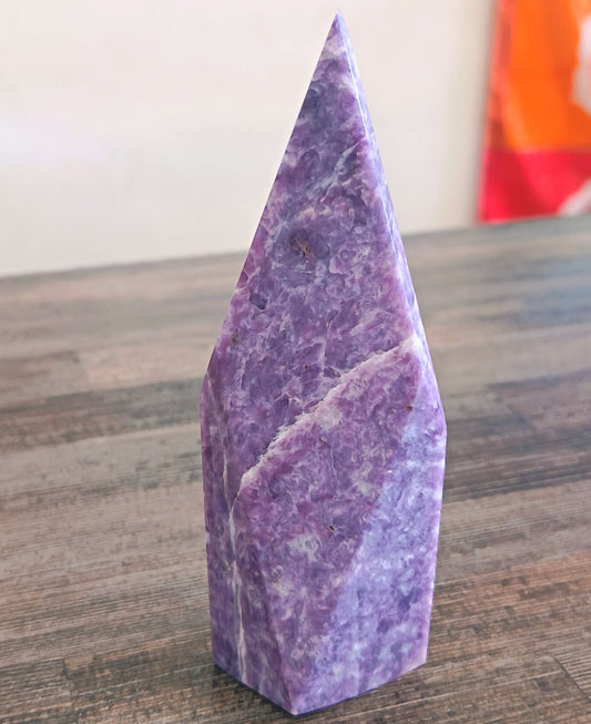 Small Lepidolite Point