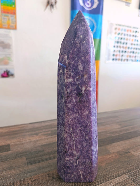 Medium Lepidolite Point