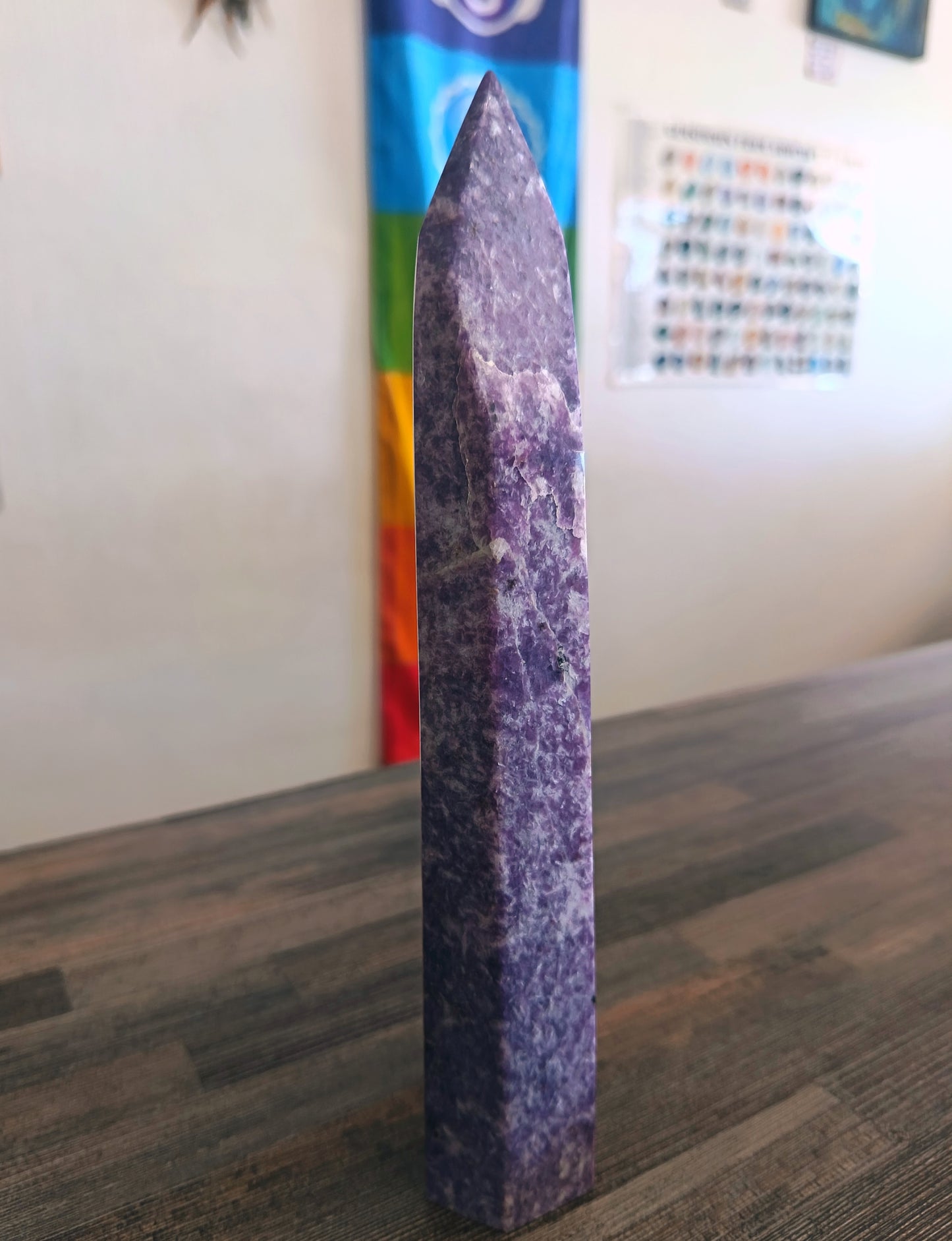 Medium Lepidolite Point
