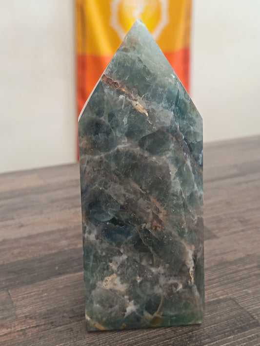 Green Fluorite Tower