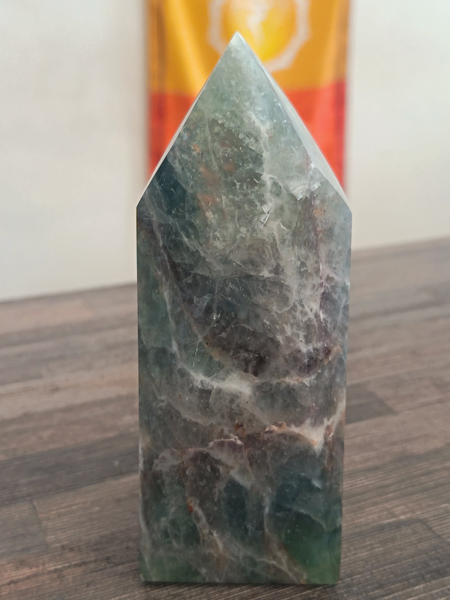 Green Fluorite Tower