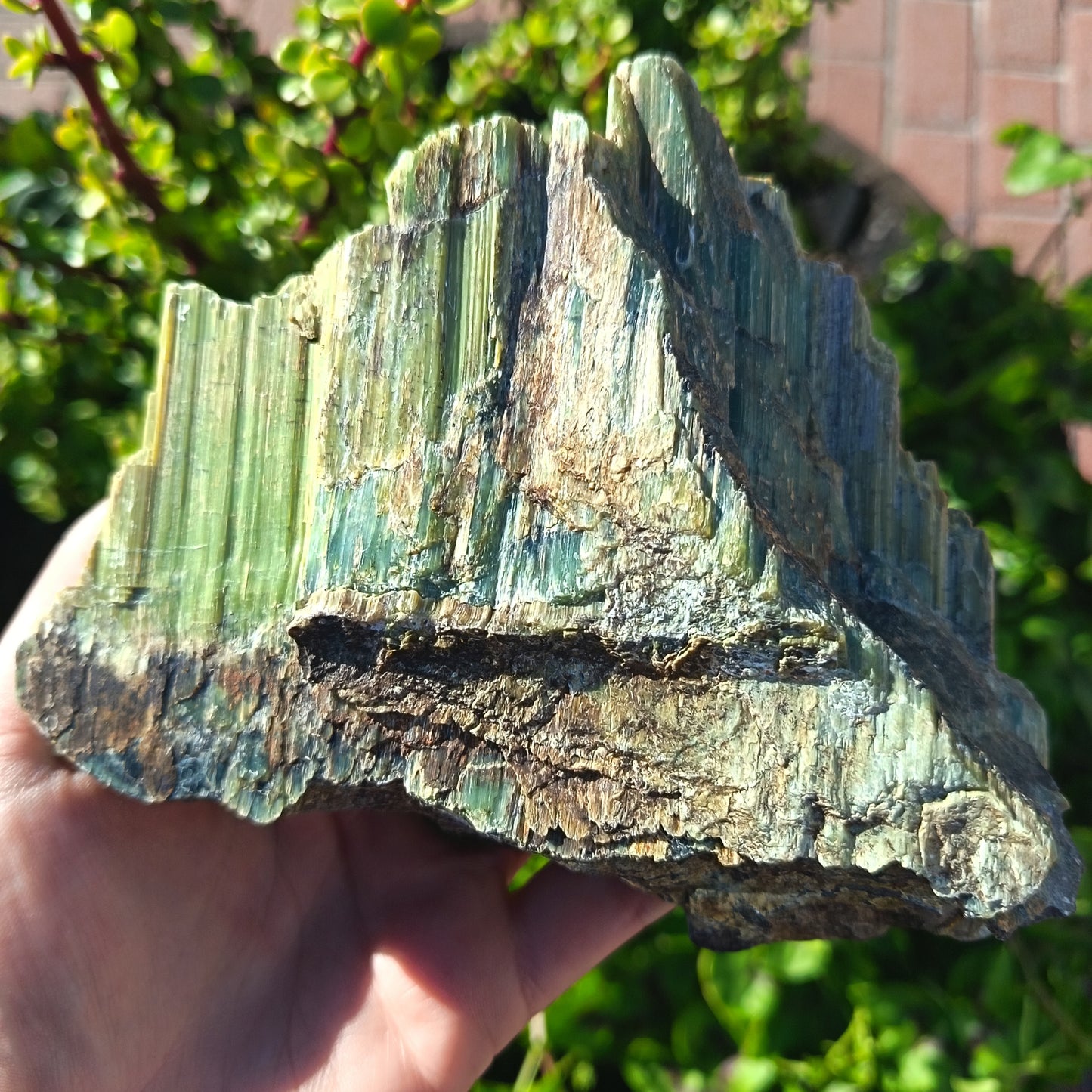 Natural Green Serpentine Specimen From Babertone