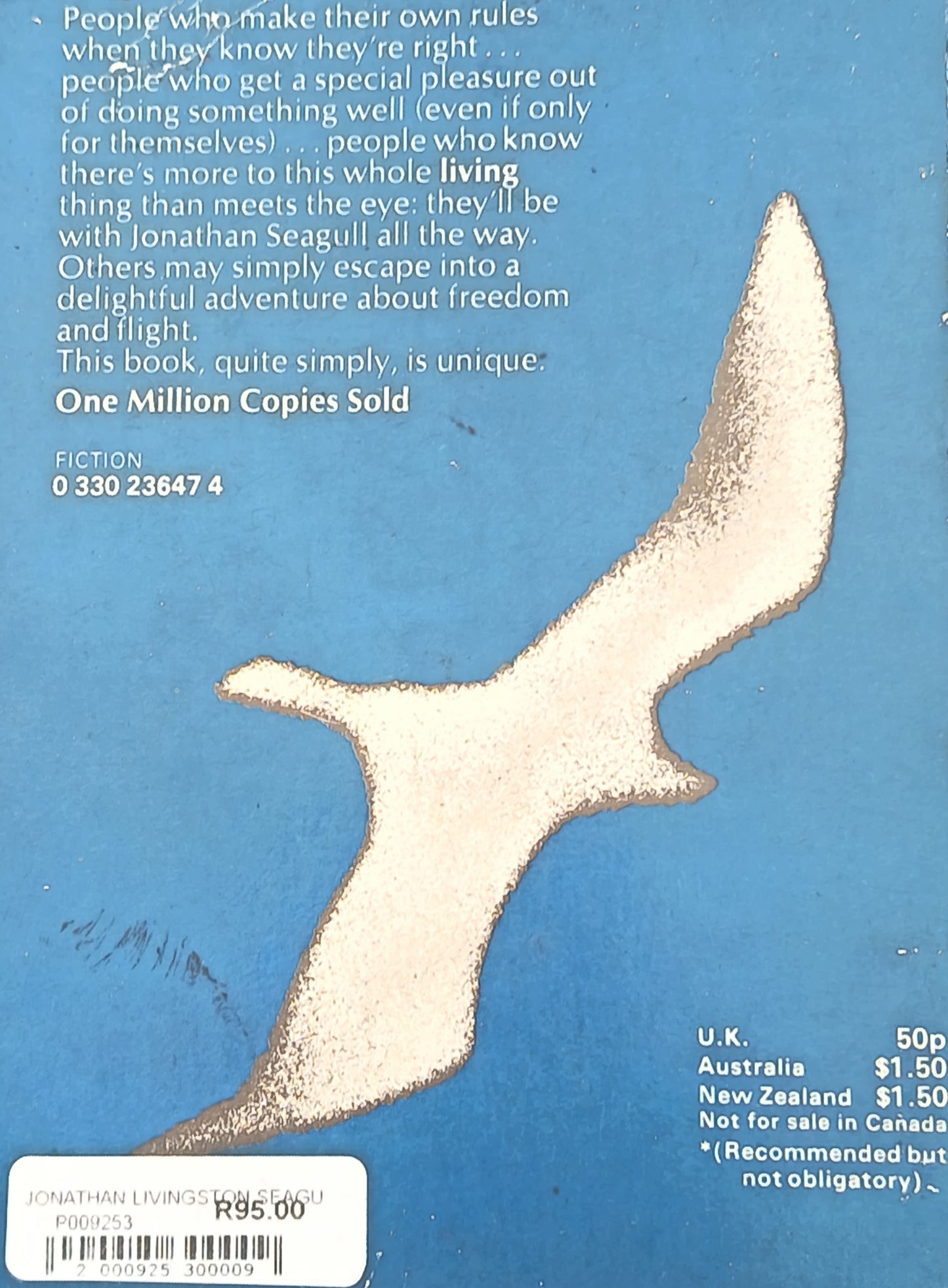 Jonathan Livingston Seagull By: Richard Bach