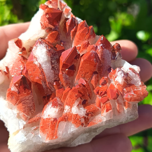 Orange River Quartz Cluster Medium