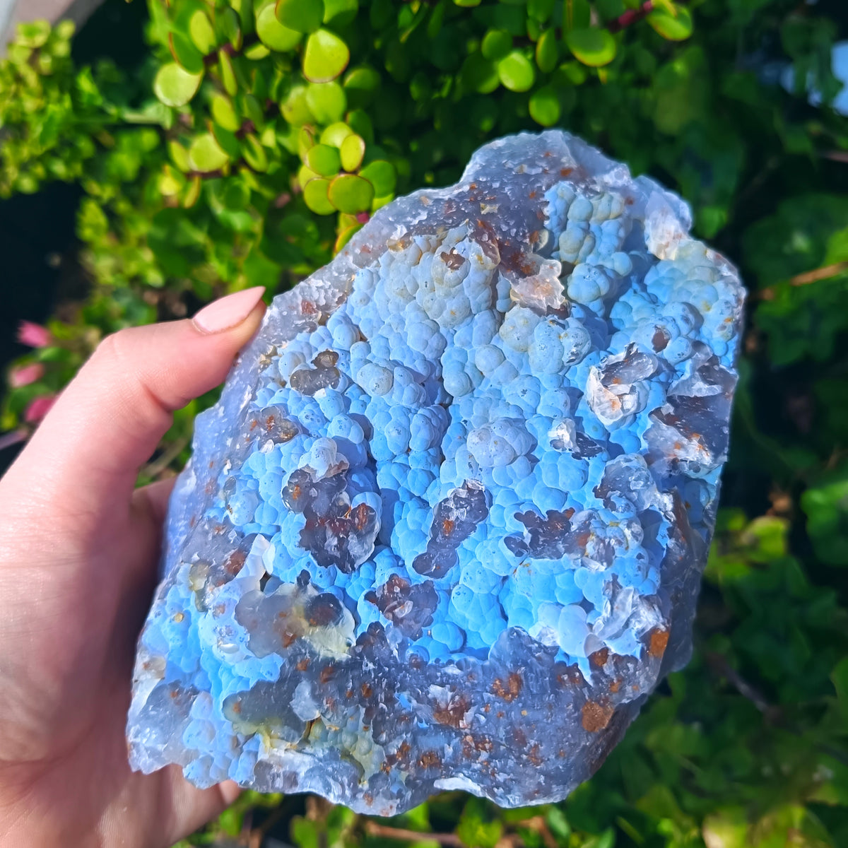 Blue Bortroydal Chalcedony