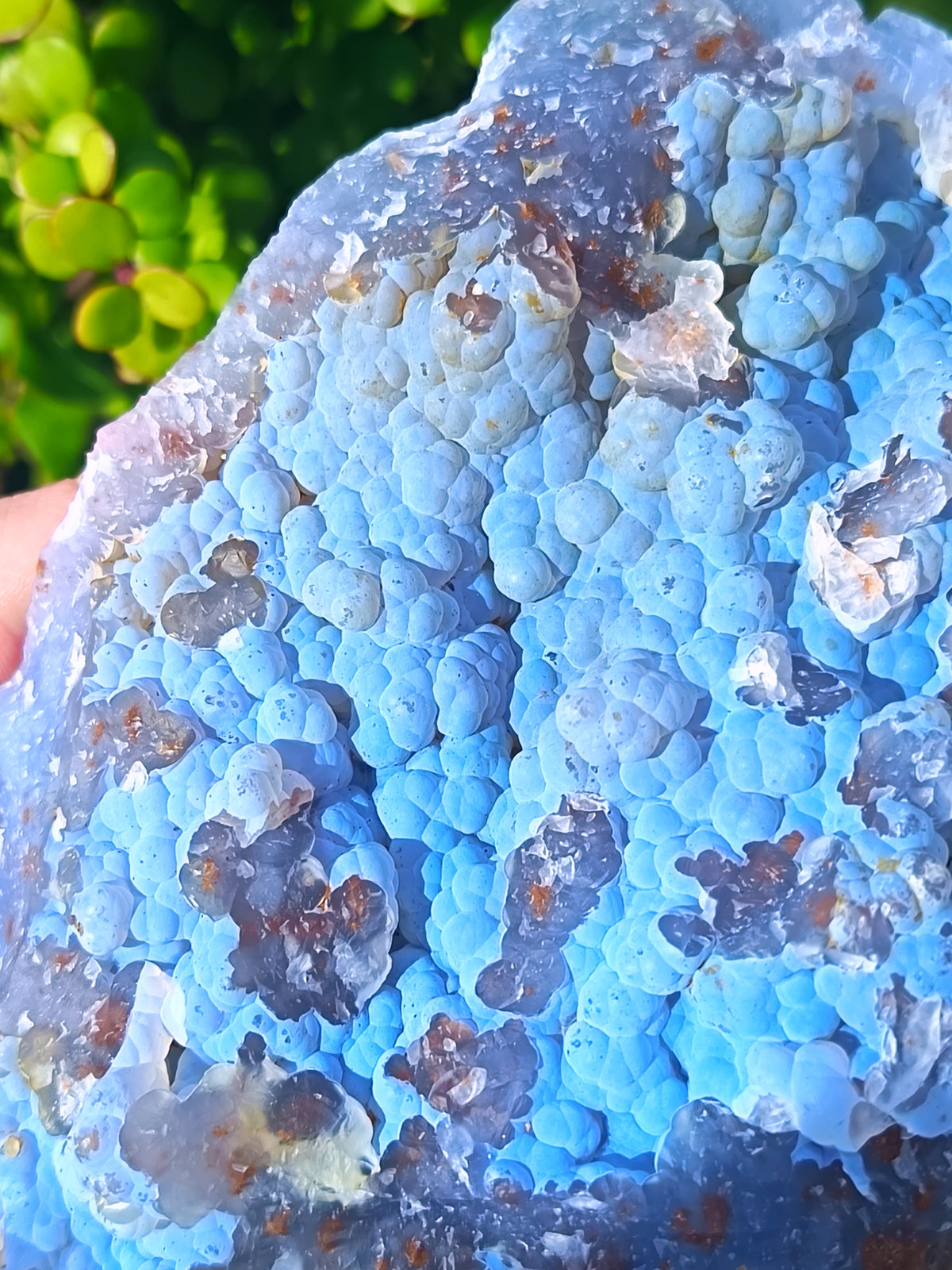 Blue Bortroydal Chalcedony
