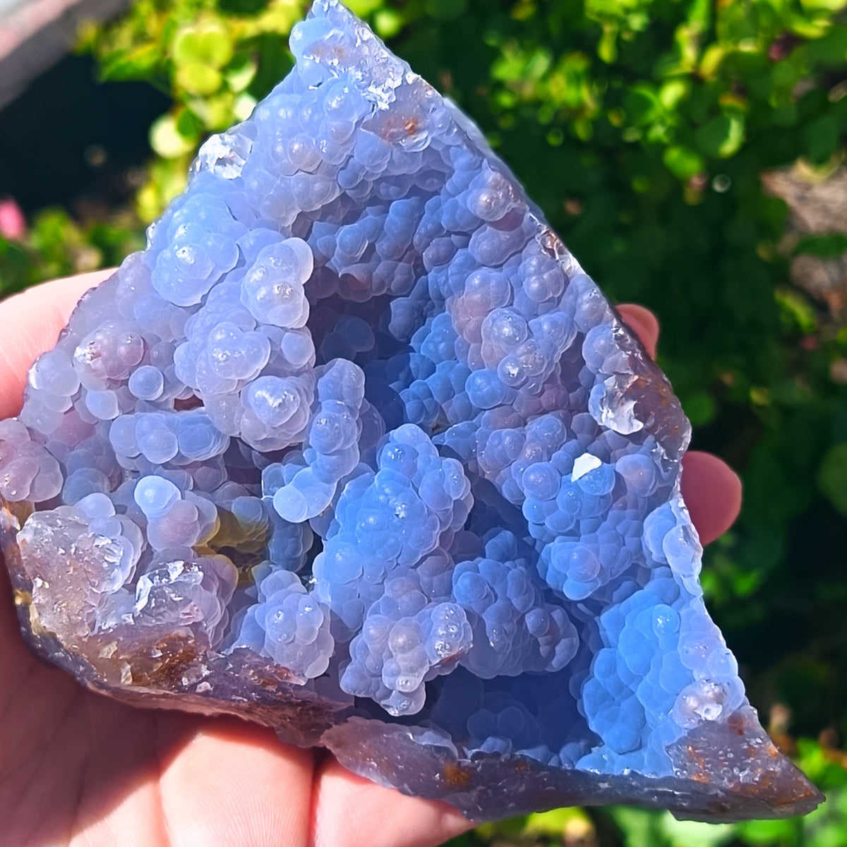 Blue Bortroydal Chalcedony