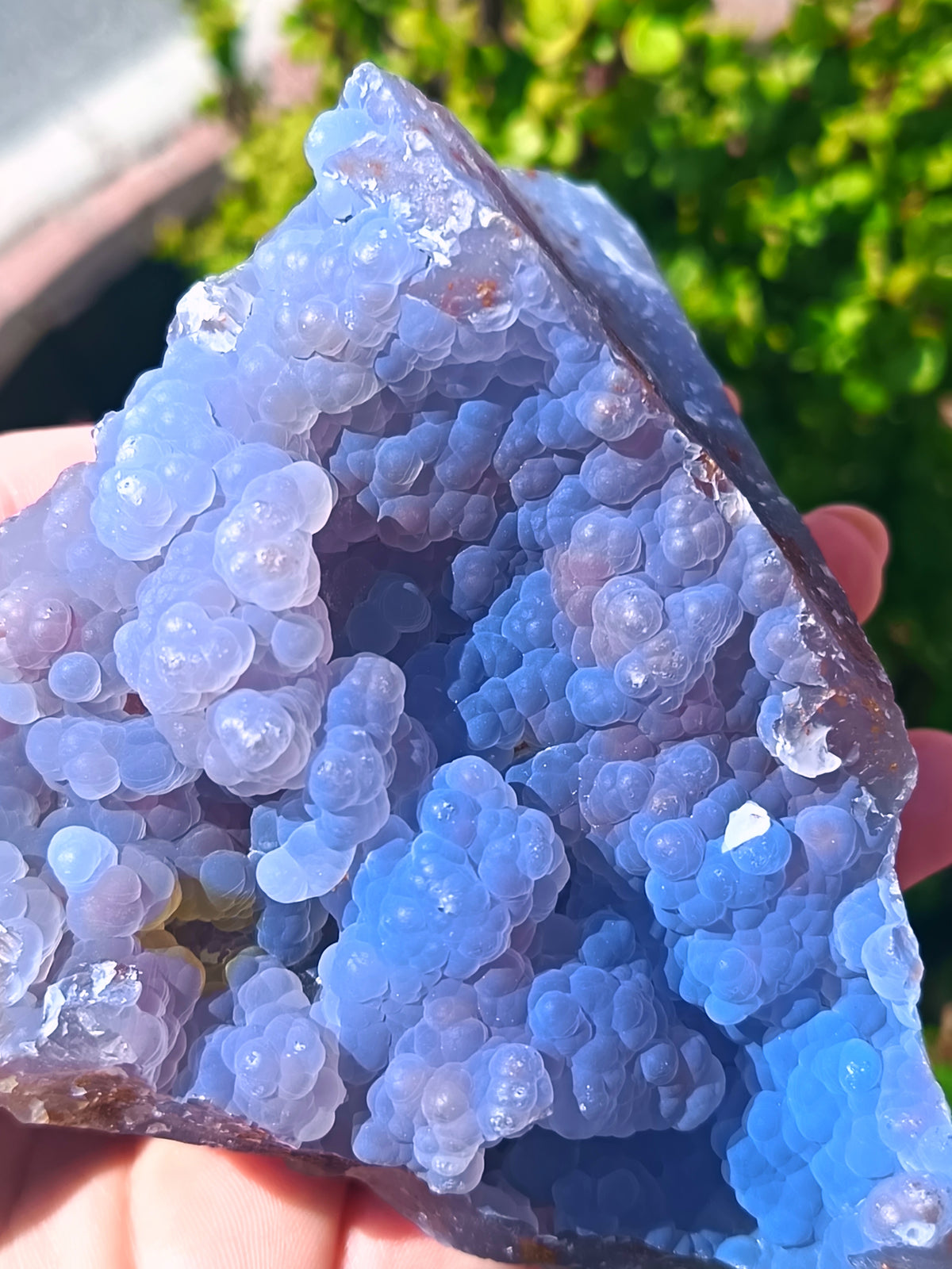 Blue Bortroydal Chalcedony
