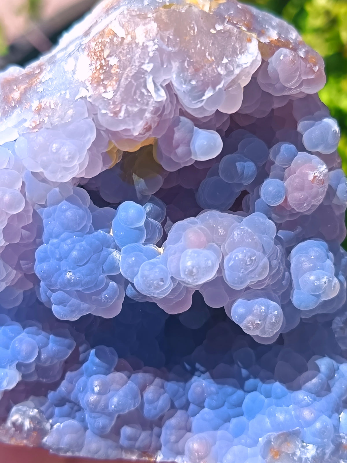 Blue Bortroydal Chalcedony
