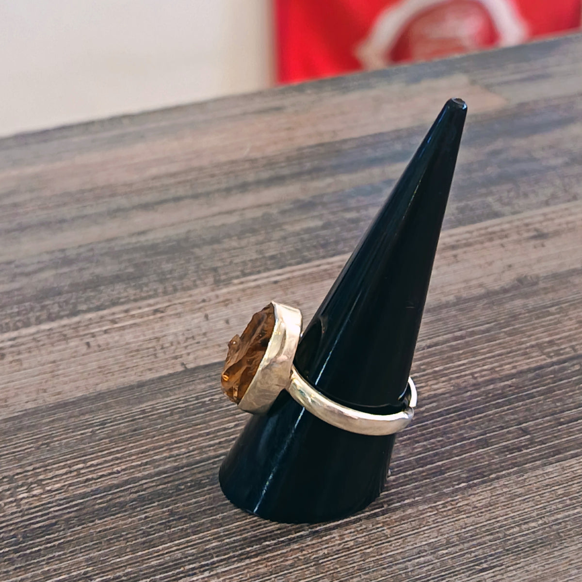 Sterling Silver Citrine Ring
