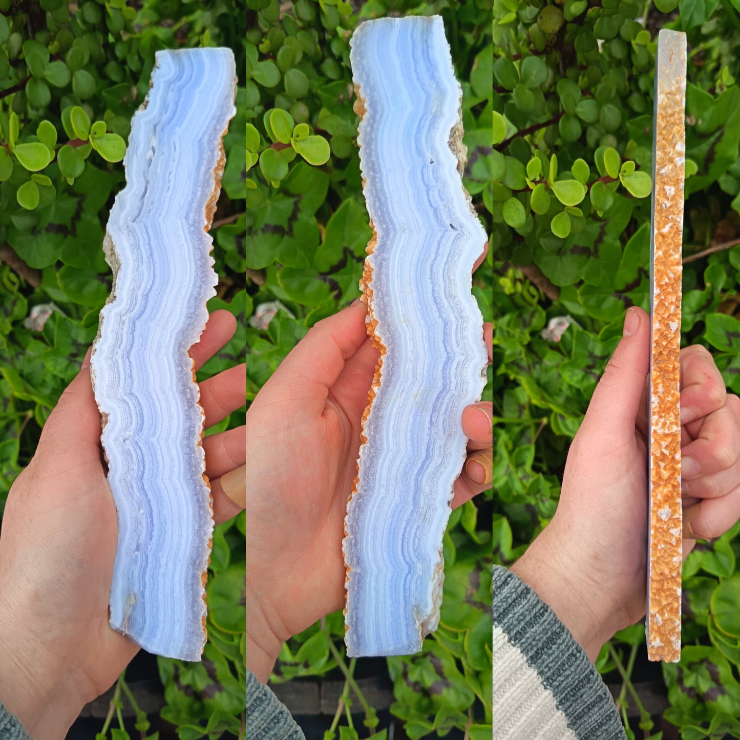Blue Lace Agate Slice