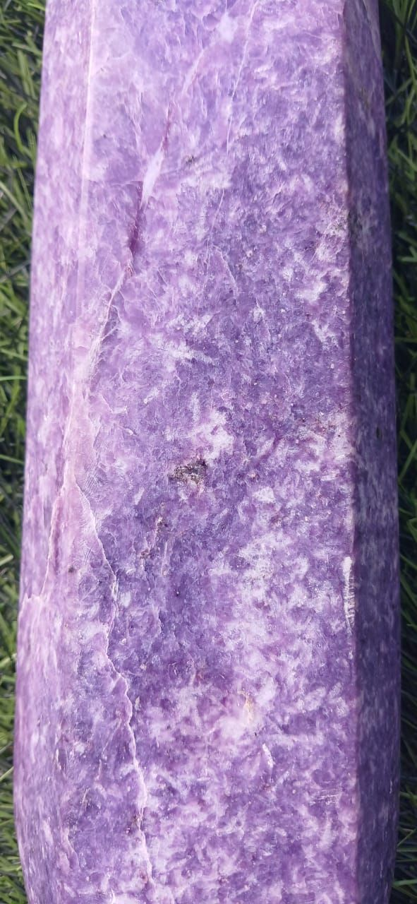 LEPIDOLITE OBELISK LARGE