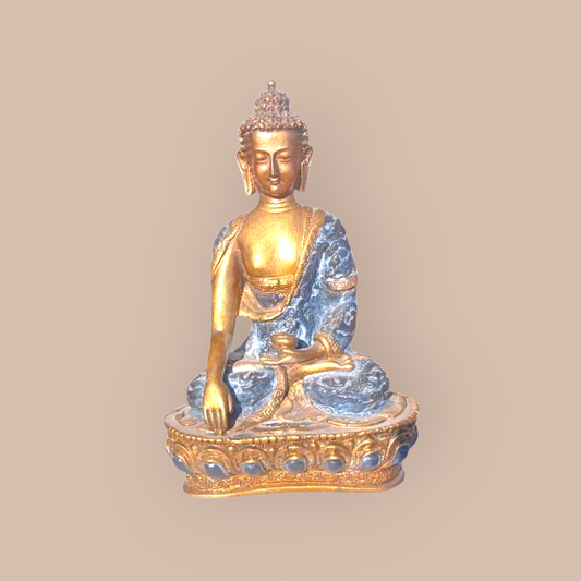 BUDDHA BLUE MEDITATION 26CM