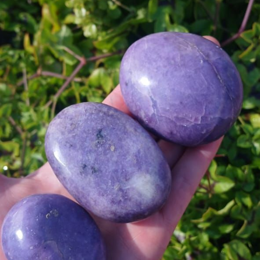 GALET LEPIDOLITE