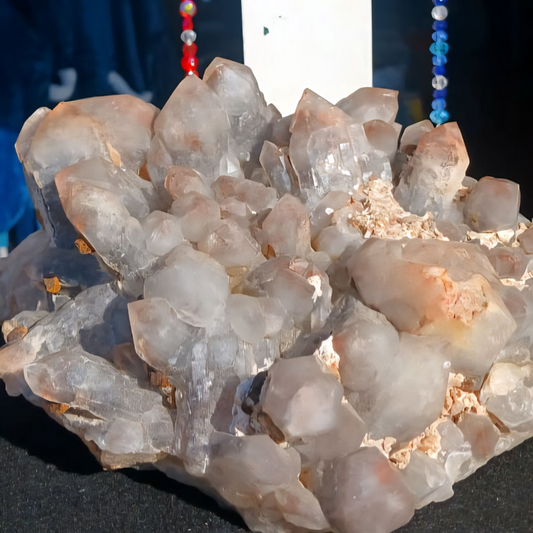 QUARTZ PHANTOM CLUSTER 25CM 