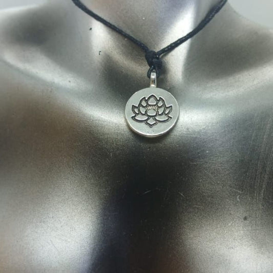 LOTUS CHARM NECKLACE
