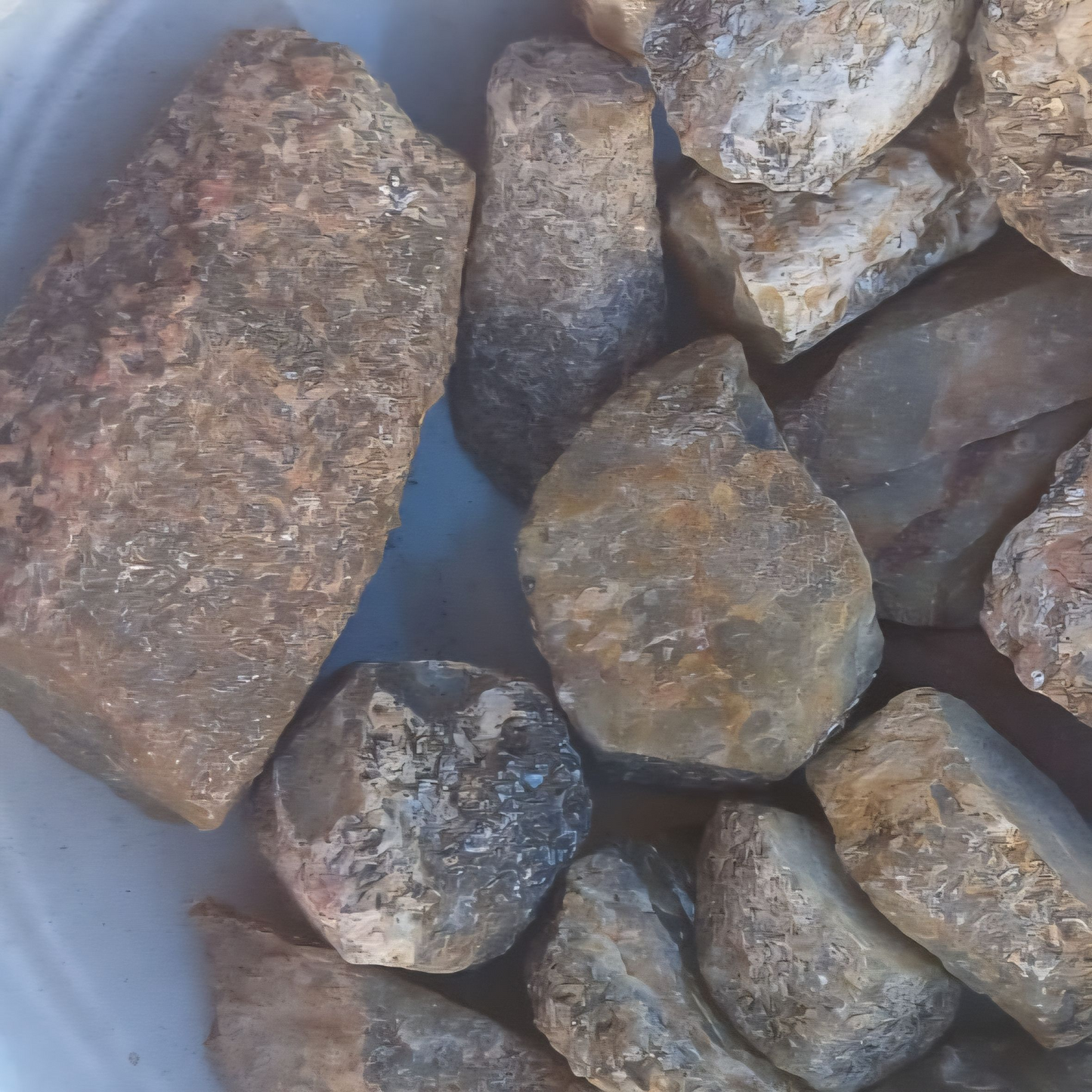 CORUNDUM GREEN AND BROWN
