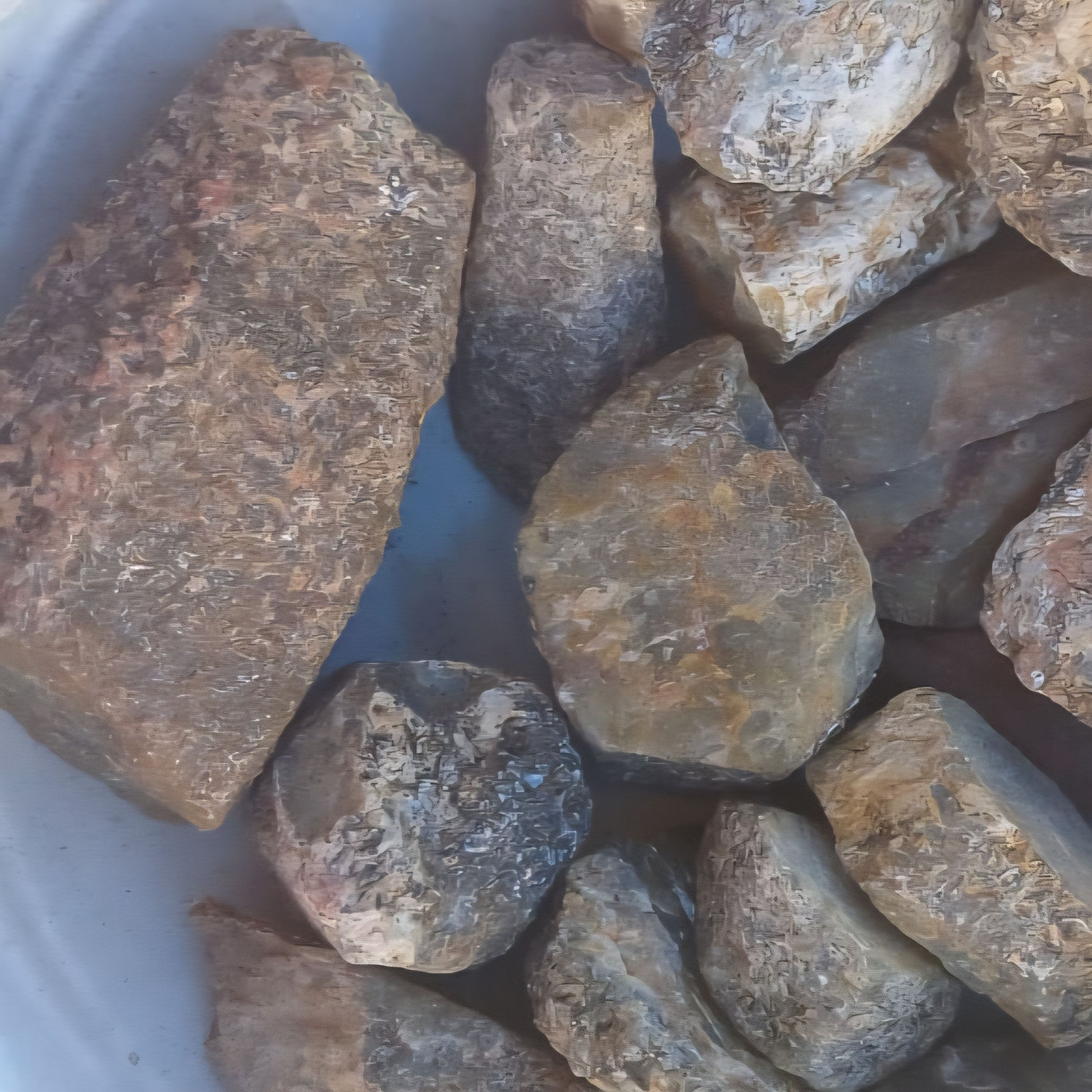 CORUNDUM GREEN AND BROWN