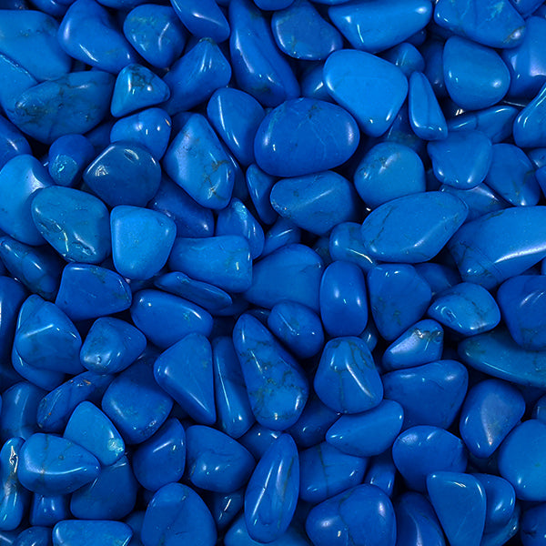HOWLITE (IMITATION TURQUOISE) TUMBLE 