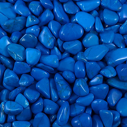 HOWLITE (IMITATION TURQUOISE) TUMBLE 