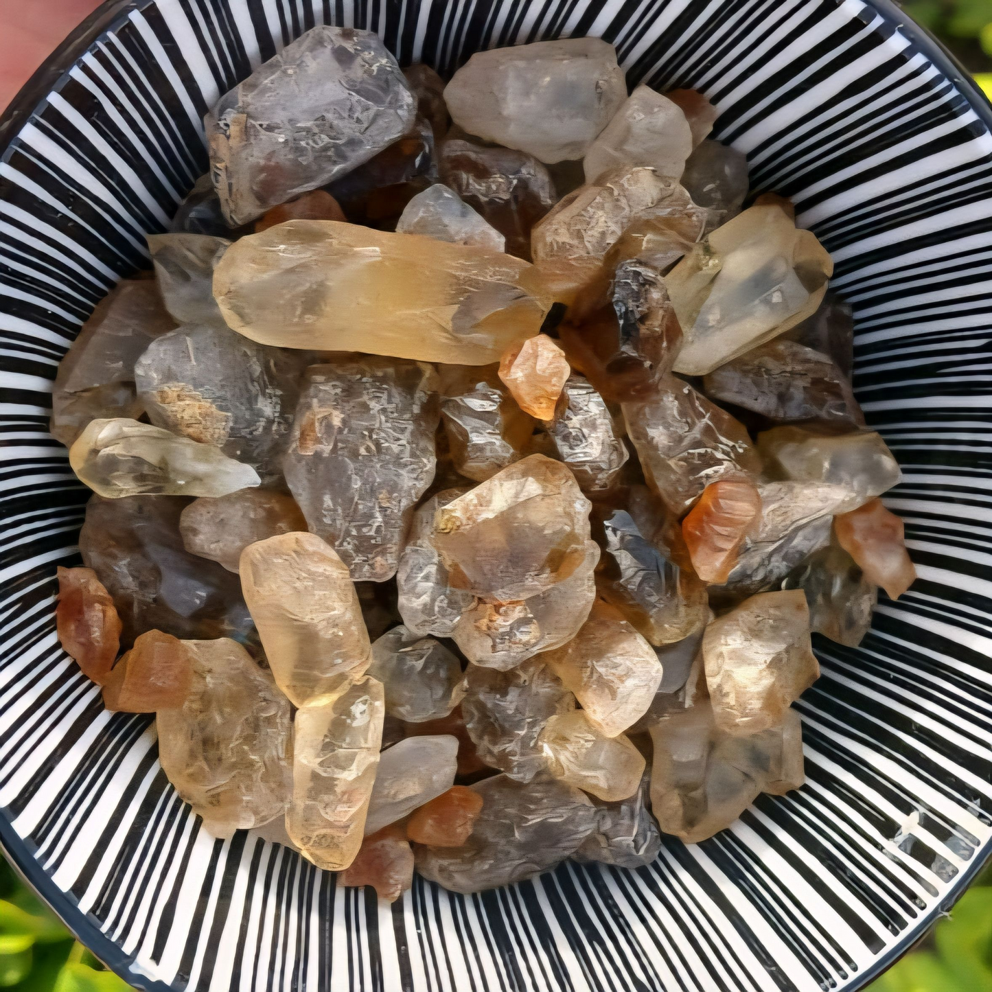 NATURAL SMOKEY CITRINE POINTS 