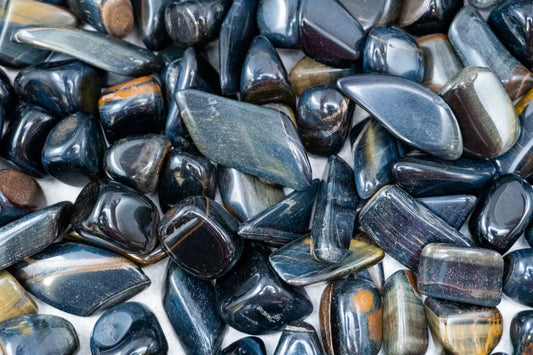 BLUE TIGERS EYE TUMBLE 