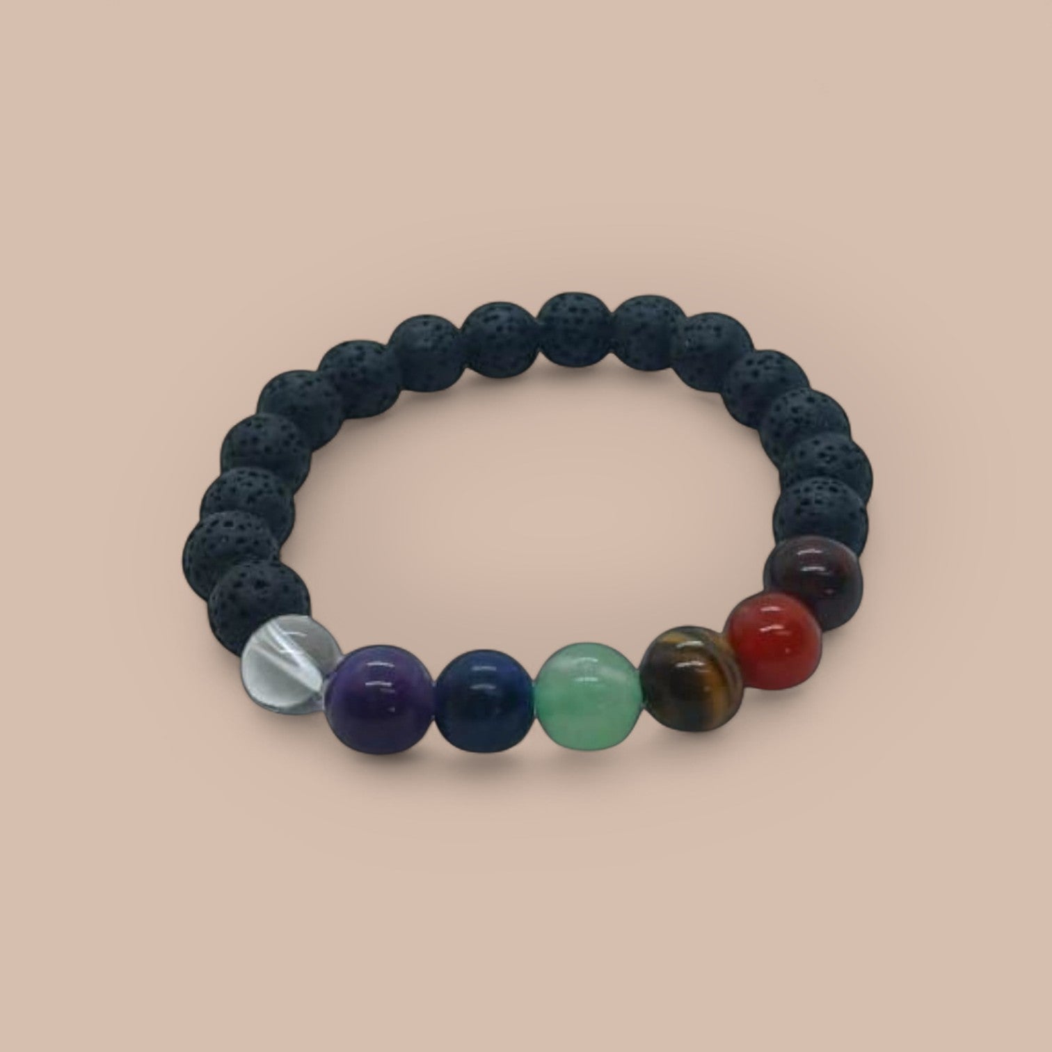 BRACELET CHAKRA BEADS 6MM