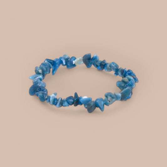 BRACELET APATITE CHIPS 