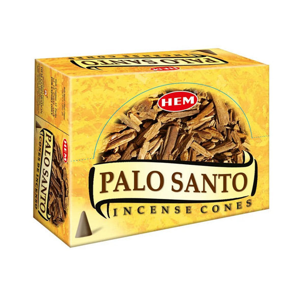 INSENCE CONES HEM PALO SANTO 10'S