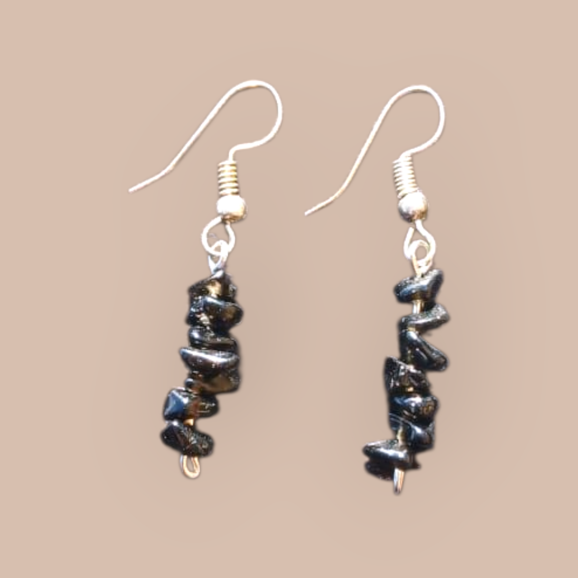 TOURMALINE CHIPS EARRINGS 
