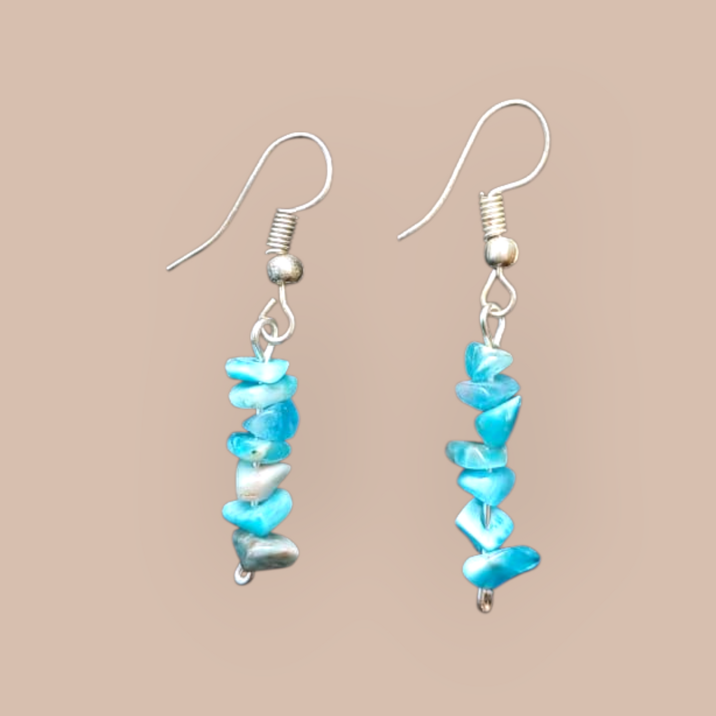 APATITE CHIPS EARRINGS 