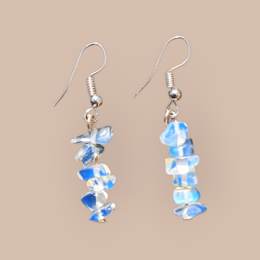 OPALITE CHIPS EARRINGS 