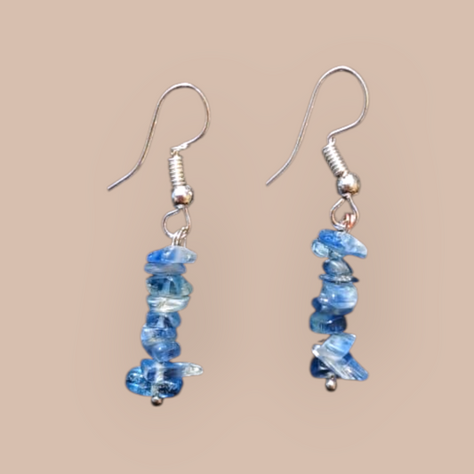 KAYANITE CHIPS EARRINGS 