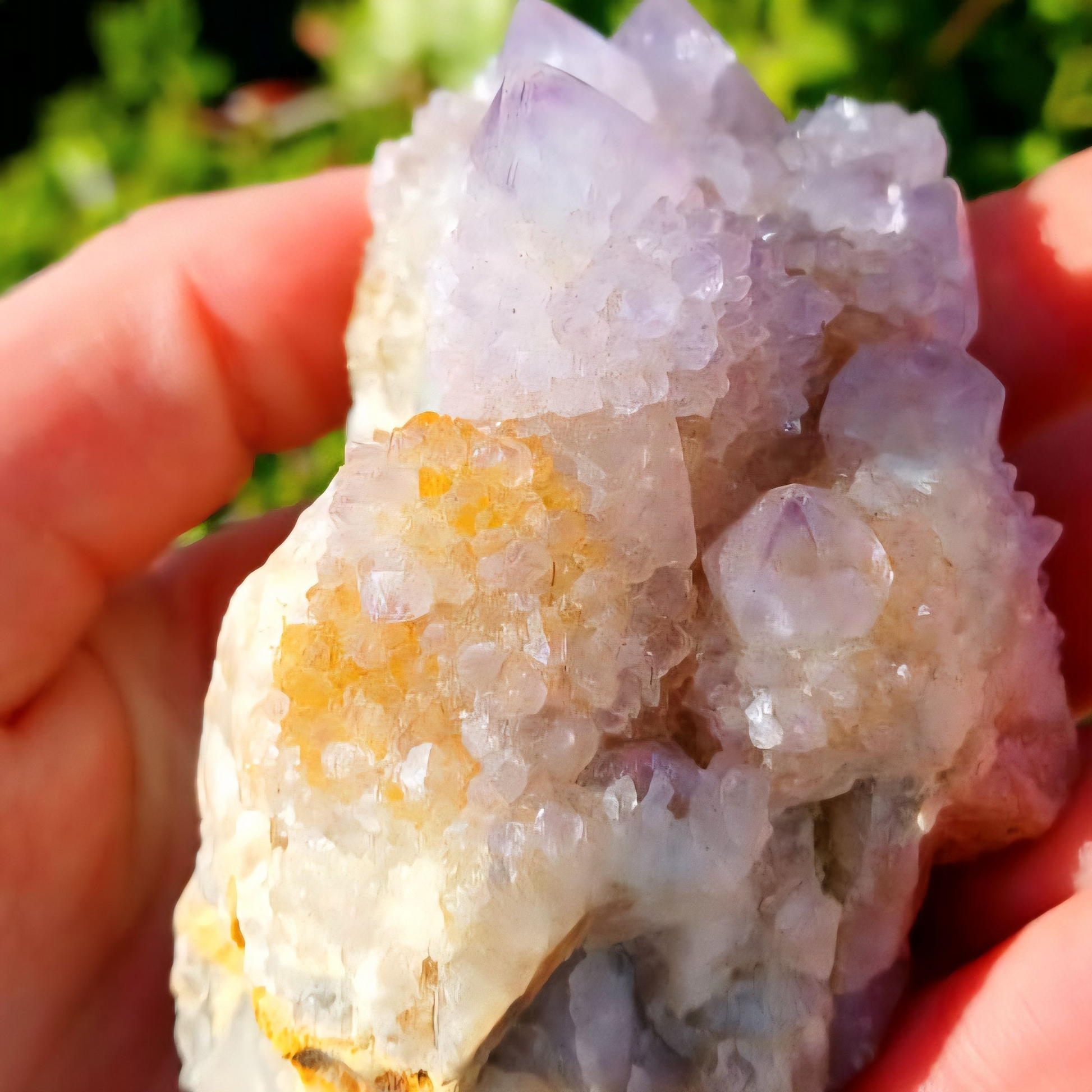SPIRIT QUARTZ AMATHYST CLUSTER