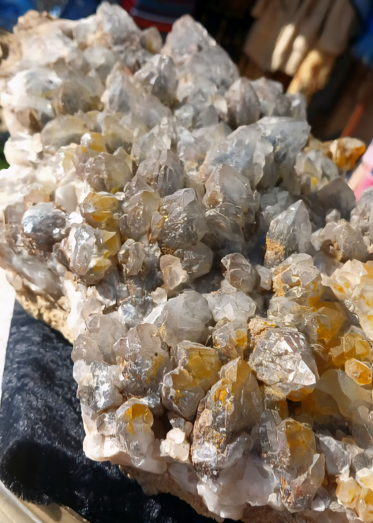 QUARTZ CELESTIAL  STEINKOPF 38CM
