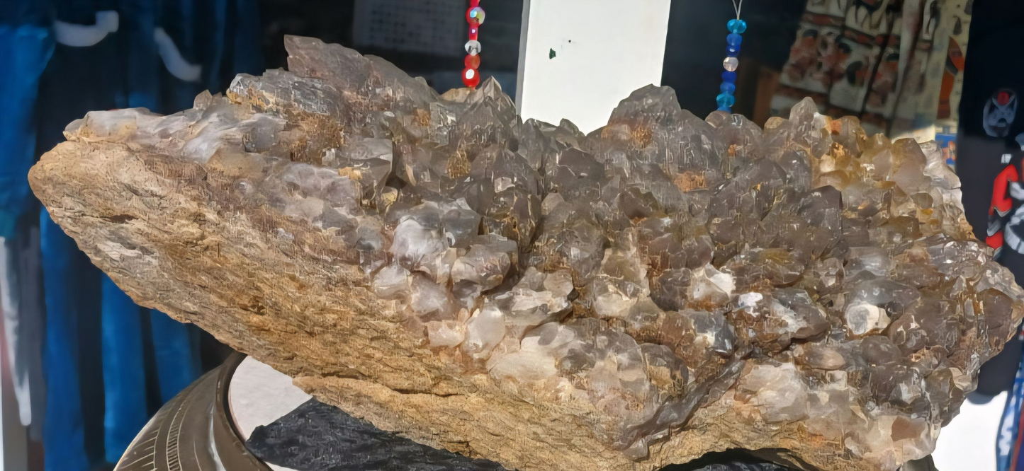 QUARTZ CELESTIAL  STEINKOPF 38CM