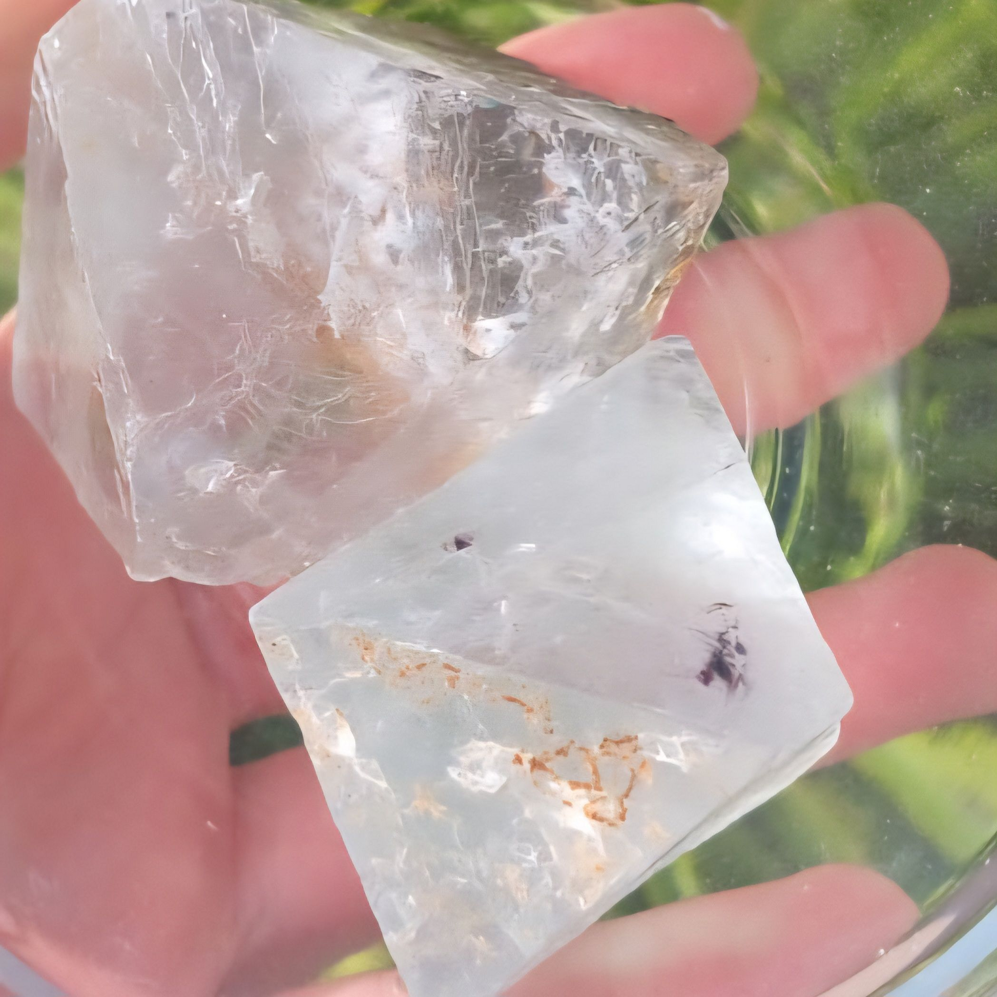 OCTAHEDRAL FLOURITE 