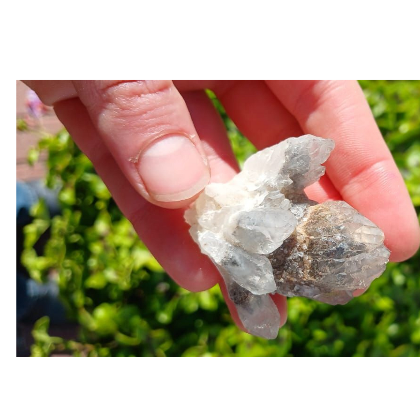 ORANGE RIVER HEMATITE PHANTOM QUARTZ 