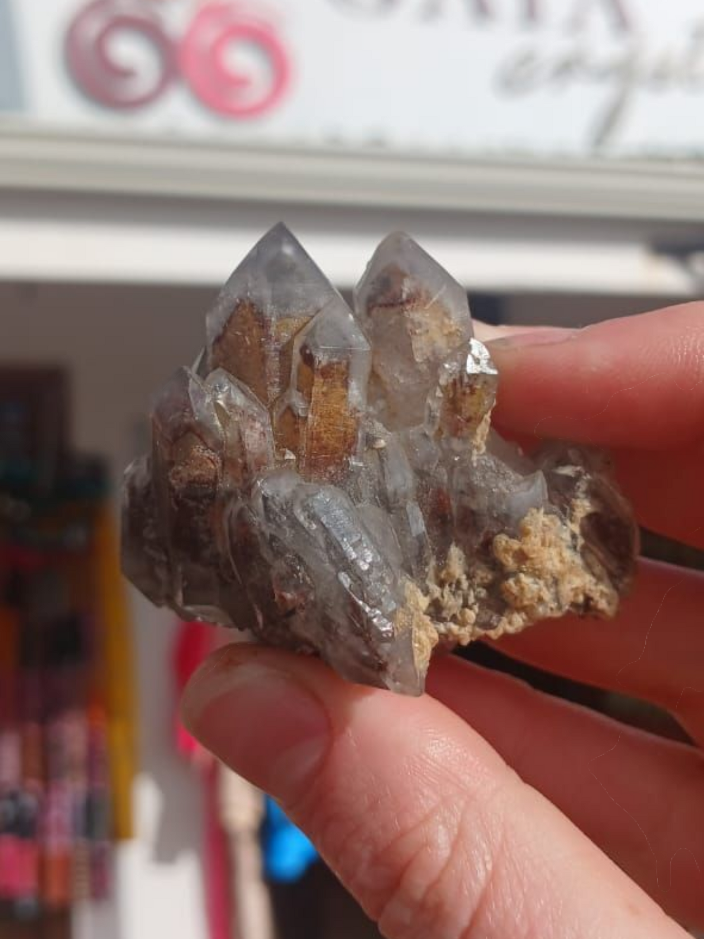 ORANGE RIVER PHANTOM QUARTZ SPECIMEN