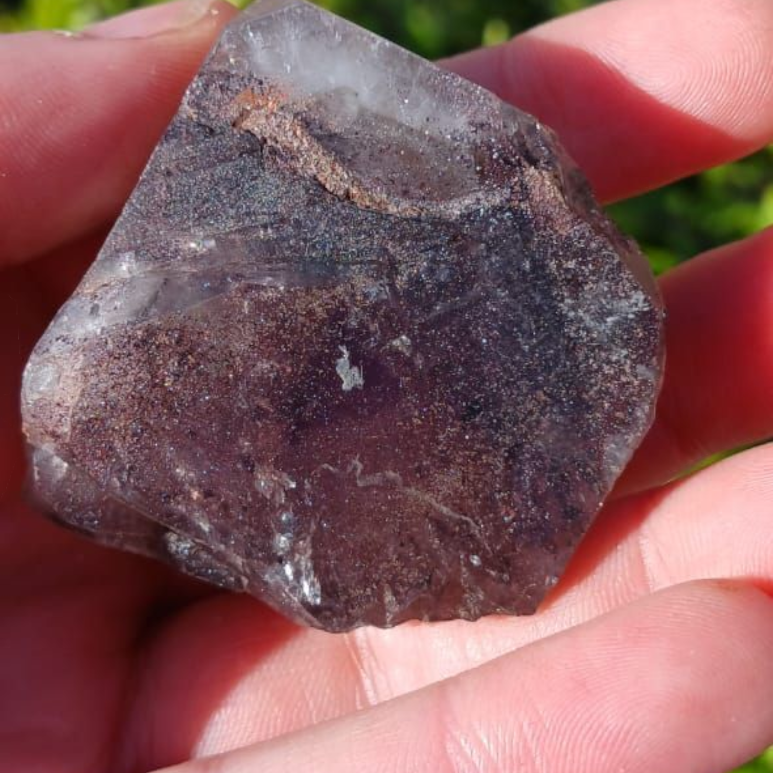 SMOKEY QUARTZ SPECIMEN 