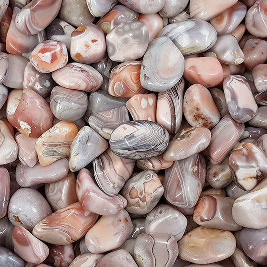 PINK AGATE TUMBLE 