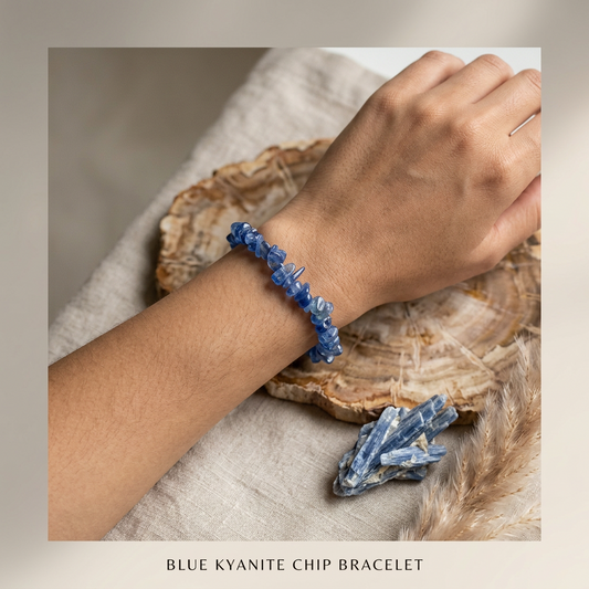 KYANITE CHIP BRACELET
